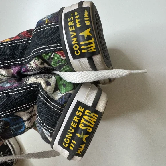 Batman boys high top converse size 11 - Picture 8 of 9